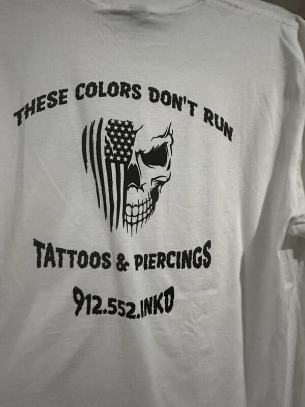 These Colors Don't Run Skull